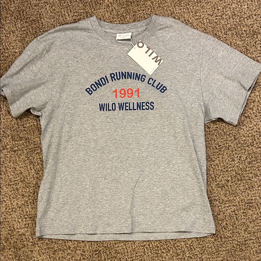 WILO The Label / Bondi Running Club T-Shirt. NWT